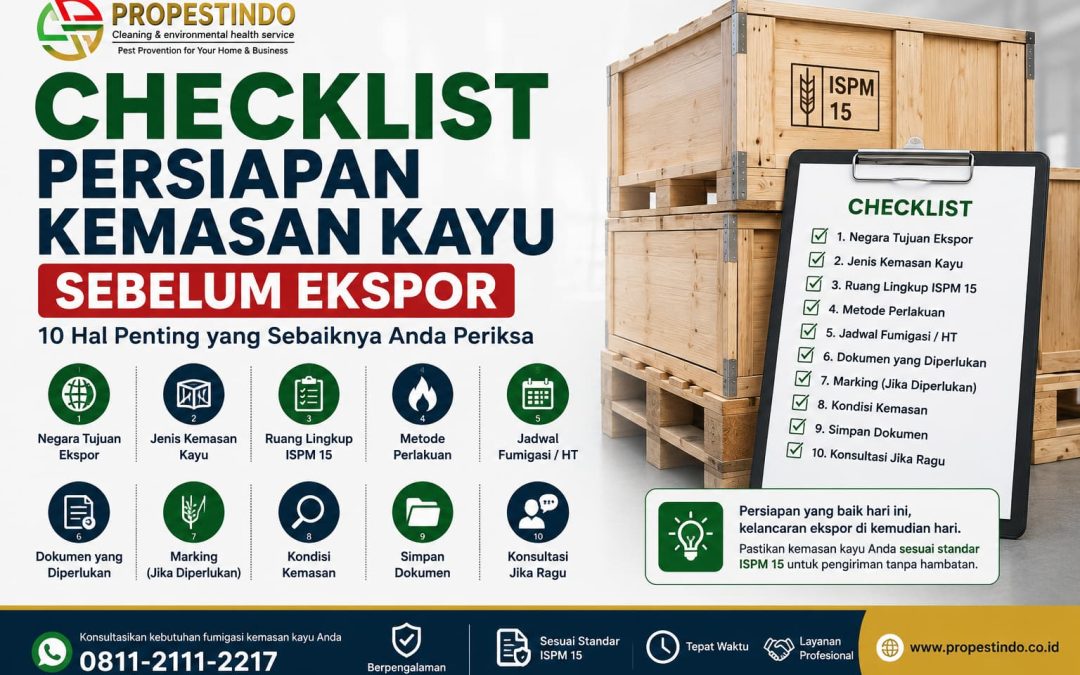 Checklist Persiapan Kemasan Kayu Sebelum Ekspor: 10 Hal yang Sebaiknya Anda Periksa