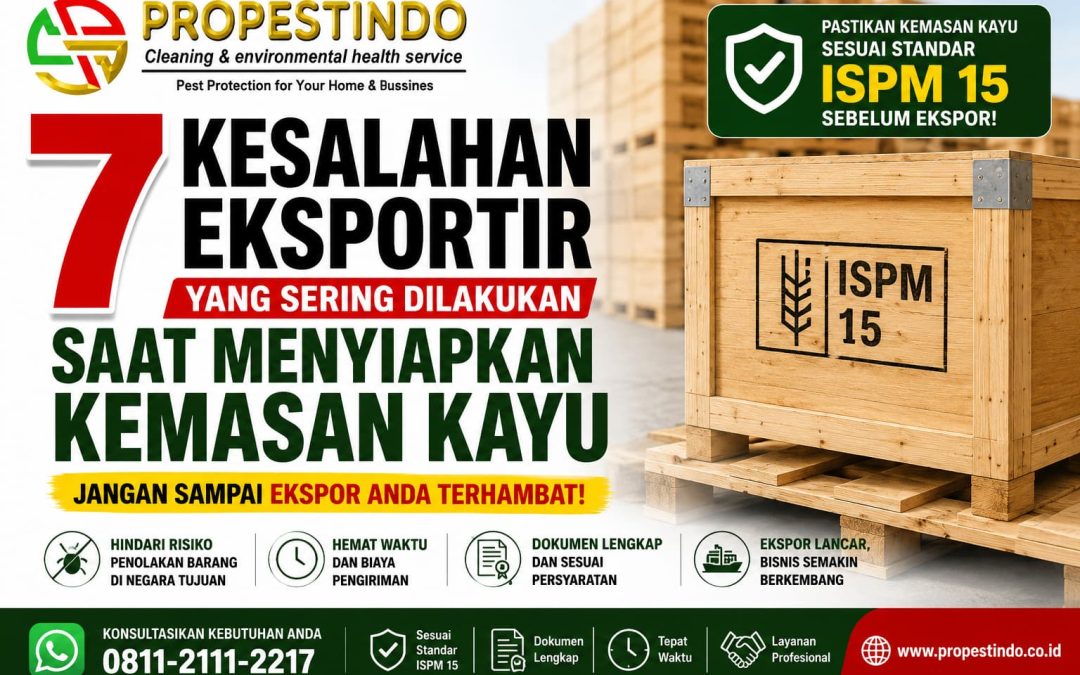 7 Kesalahan yang Sering Dilakukan Eksportir Saat Menyiapkan Kemasan Kayu