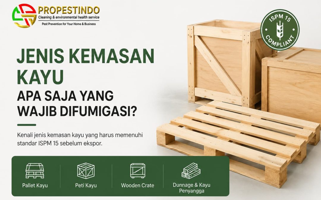 Jenis Kemasan Kayu Apa Saja yang Wajib Difumigasi? Banyak Eksportir Baru Baru Mengetahuinya Saat Barang Akan Dikirim