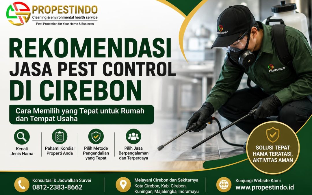 Rekomendasi Jasa Pest Control di Cirebon: Cara Memilih yang Tepat untuk Rumah dan Tempat Usaha
