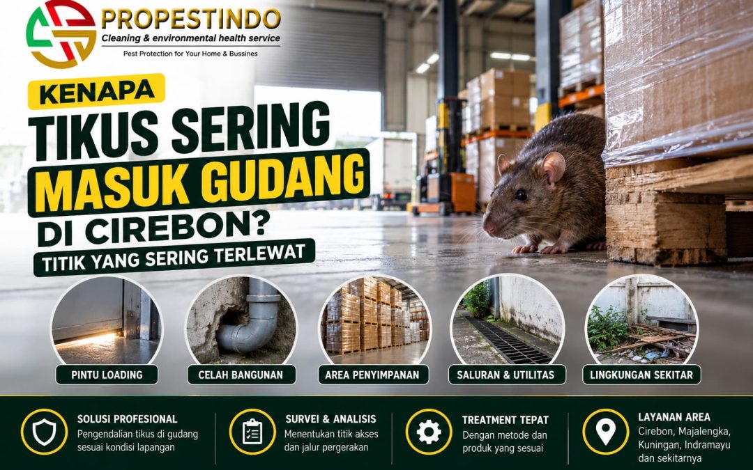 Kenapa Tikus Sering Masuk Gudang di Cirebon? Titik yang Sering Terlewat