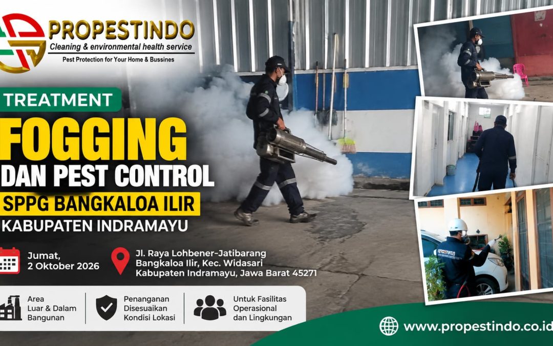 Treatment Fogging dan Pest Control SPPG Bangkaloa Ilir Indramayu