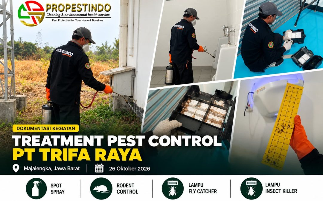 Treatment Pest Control PT Trifa Raya Majalengka