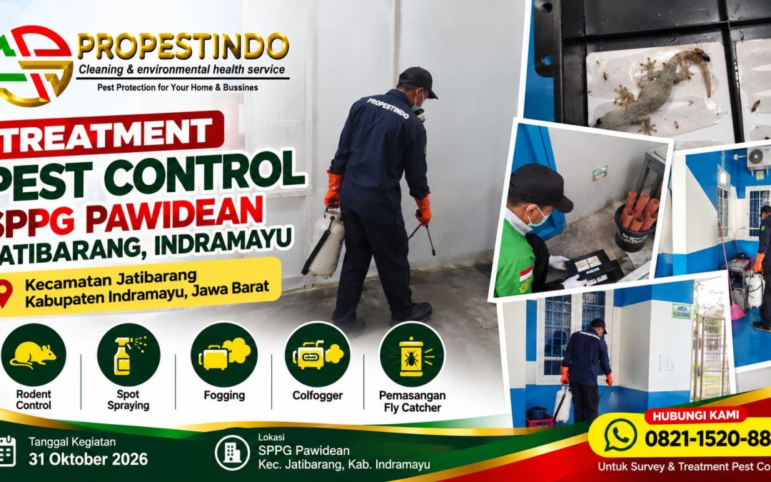 Treatment Pest Control SPPG Pawidean, Jatibarang, Indramayu